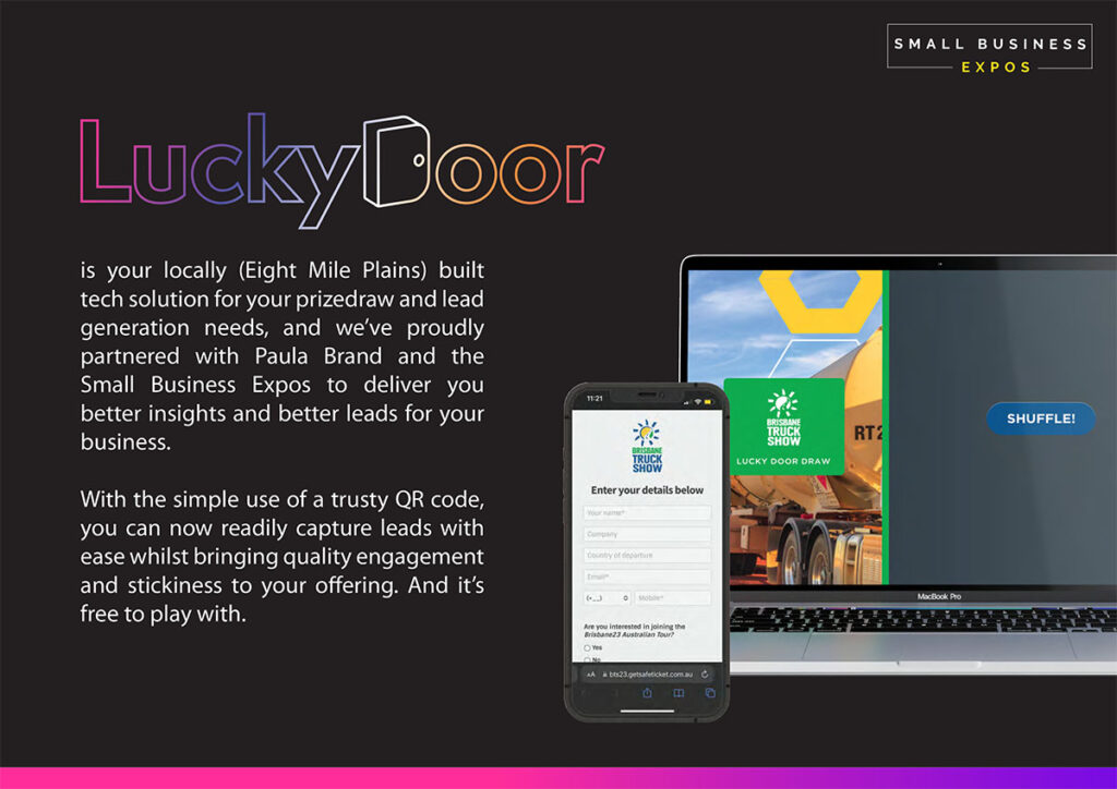 LuckyDoor - Sponsor Offers and Events - Small Business Expos